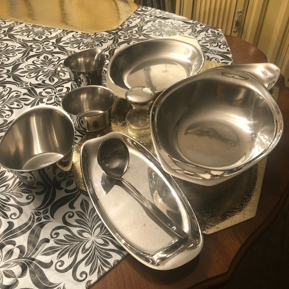 9 piece Cromargan camping set - Picture 5 of 8